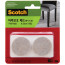 3M 스카치 SP849 마루보호 패드, 베이지, 중, 4.12cm × 4.12cm, 8입, 24EA/Box